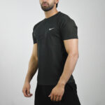 تیشرت-ورزشی-مردانه-نایک-مدل-3045-مشکی