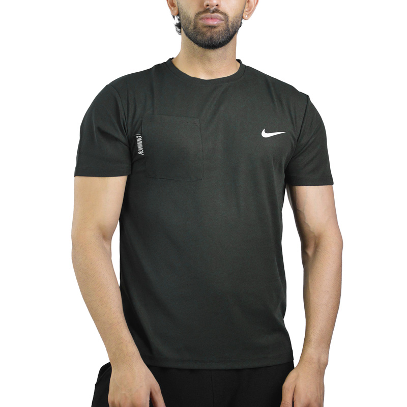 تیشرت-ورزشی-مردانه-نایک-مدل-3045-مشکی-5